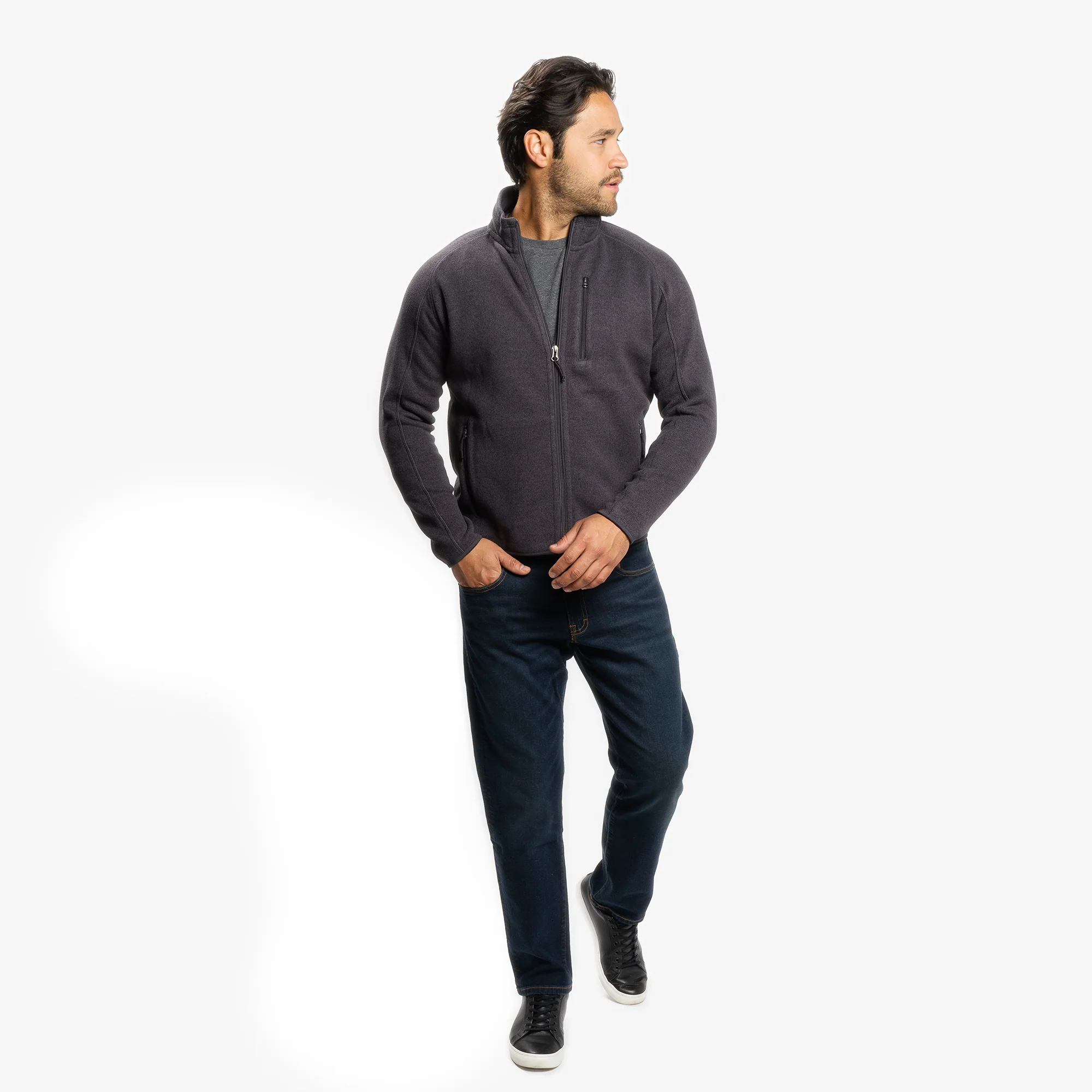 Polartec Fleece Jacket - Black - Image 5
