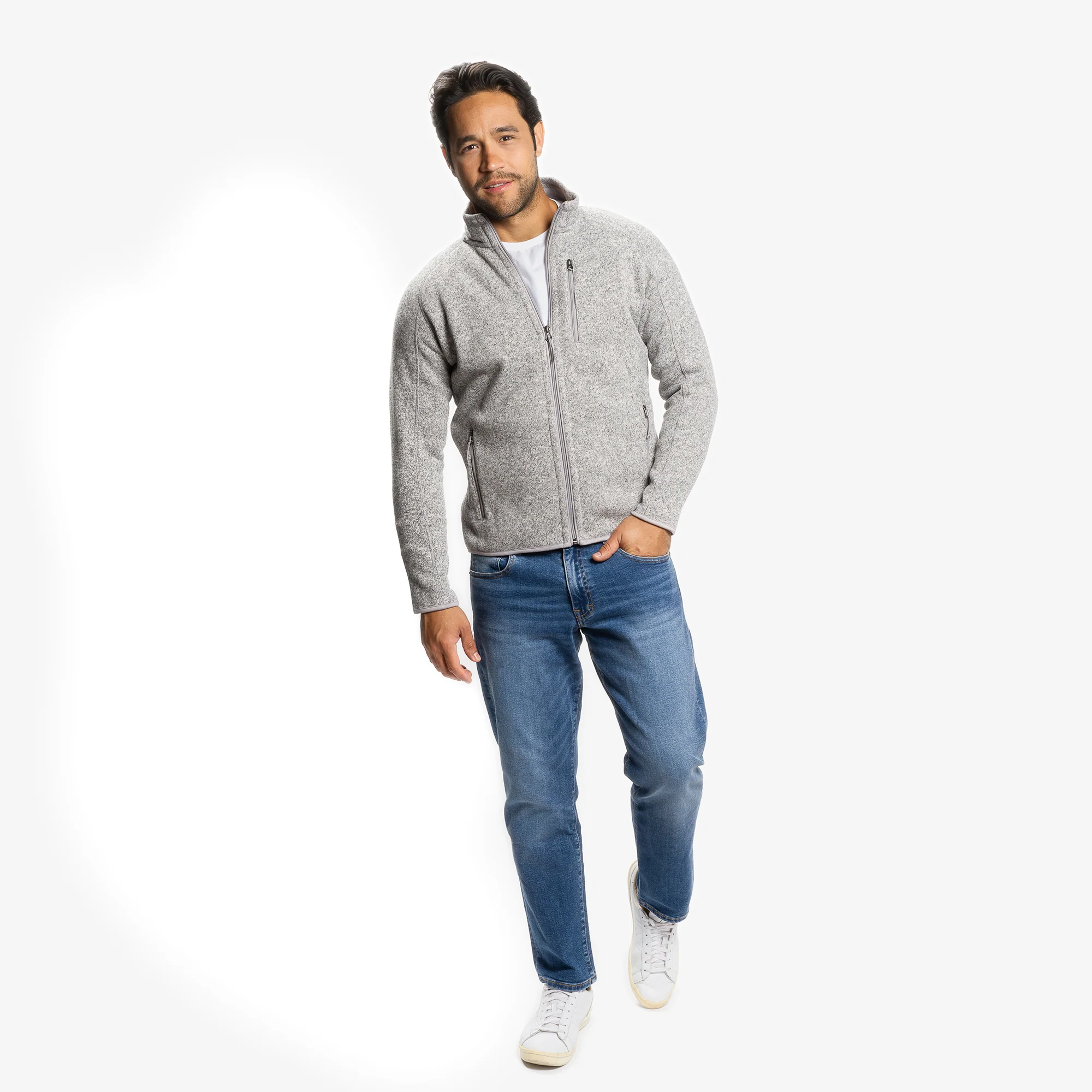 Polartec Fleece Jacket - Grey - Image 5