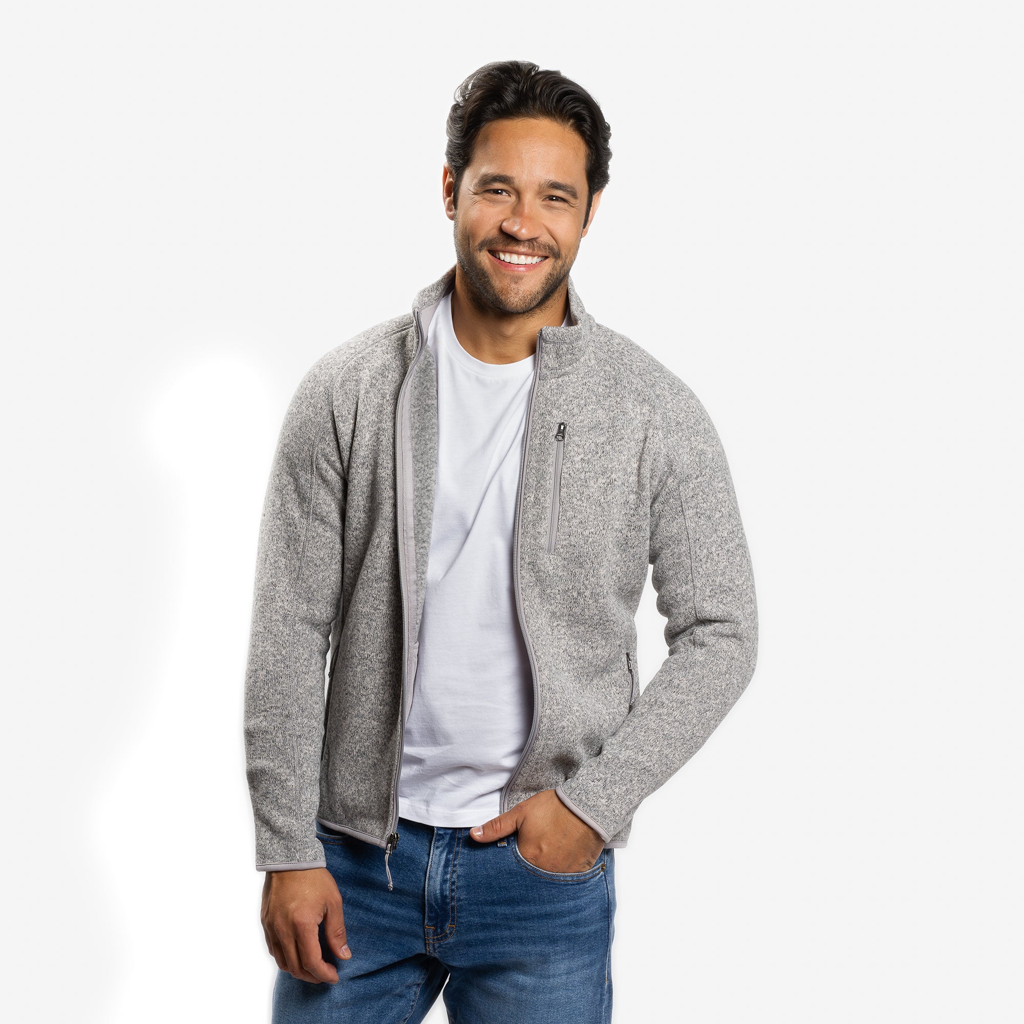 Polartec Fleece Jacket - Grey - Image 6