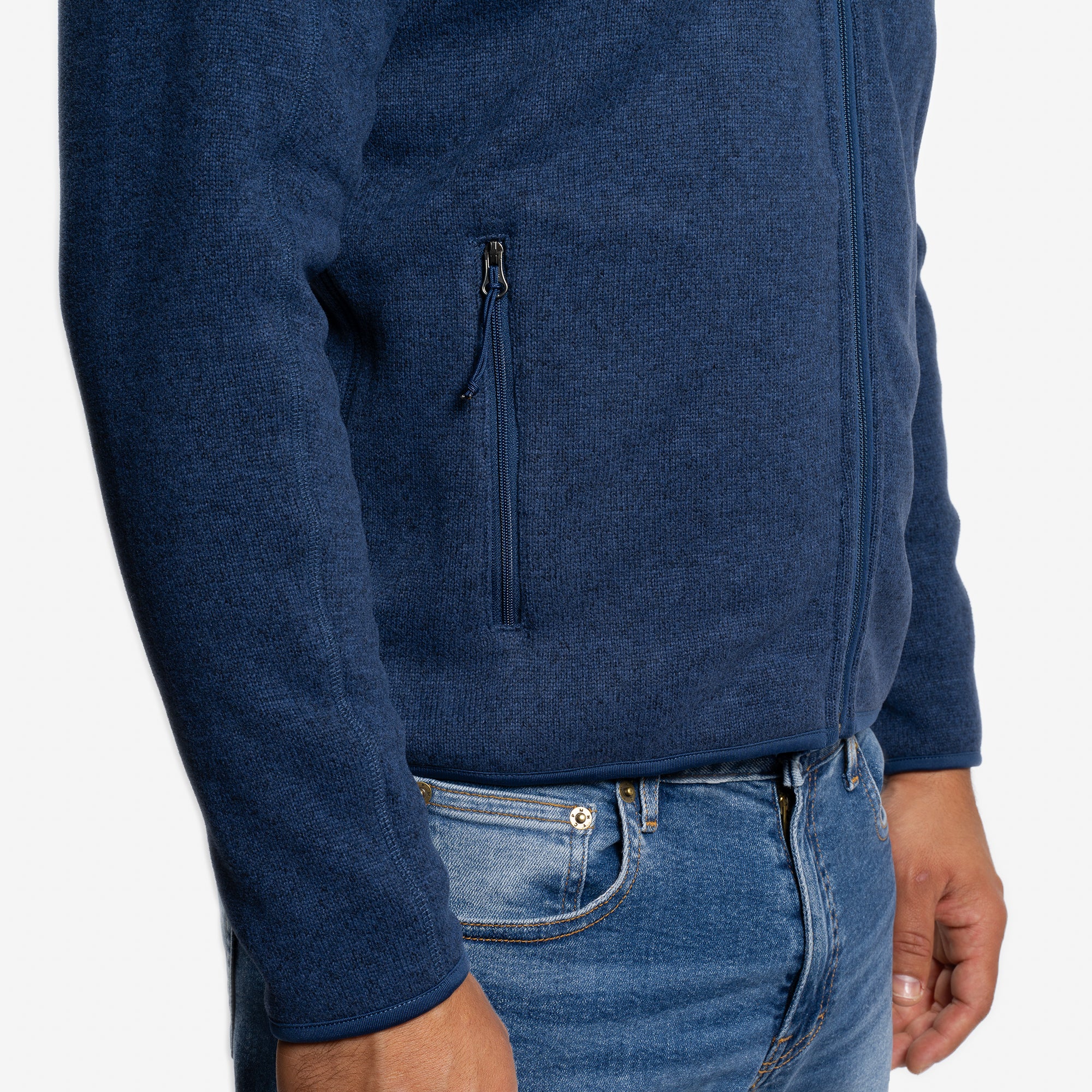 Polartec Fleece Jacket - Navy - Image 3