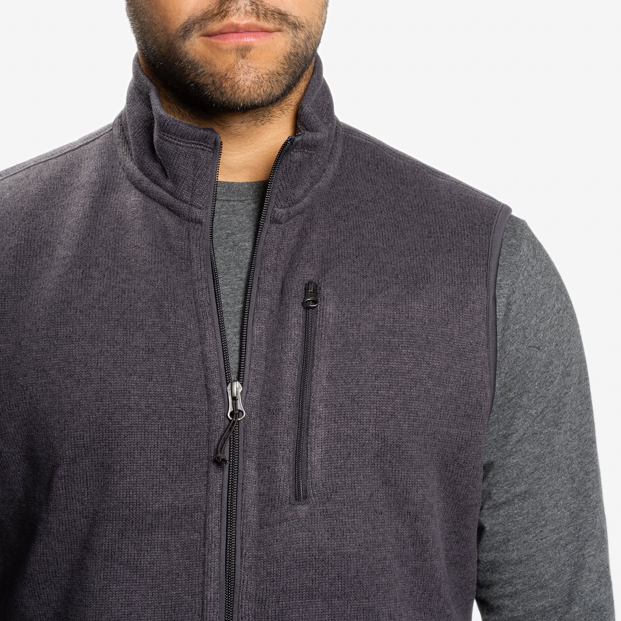 Polartec Fleece Vest - Black - Image 3