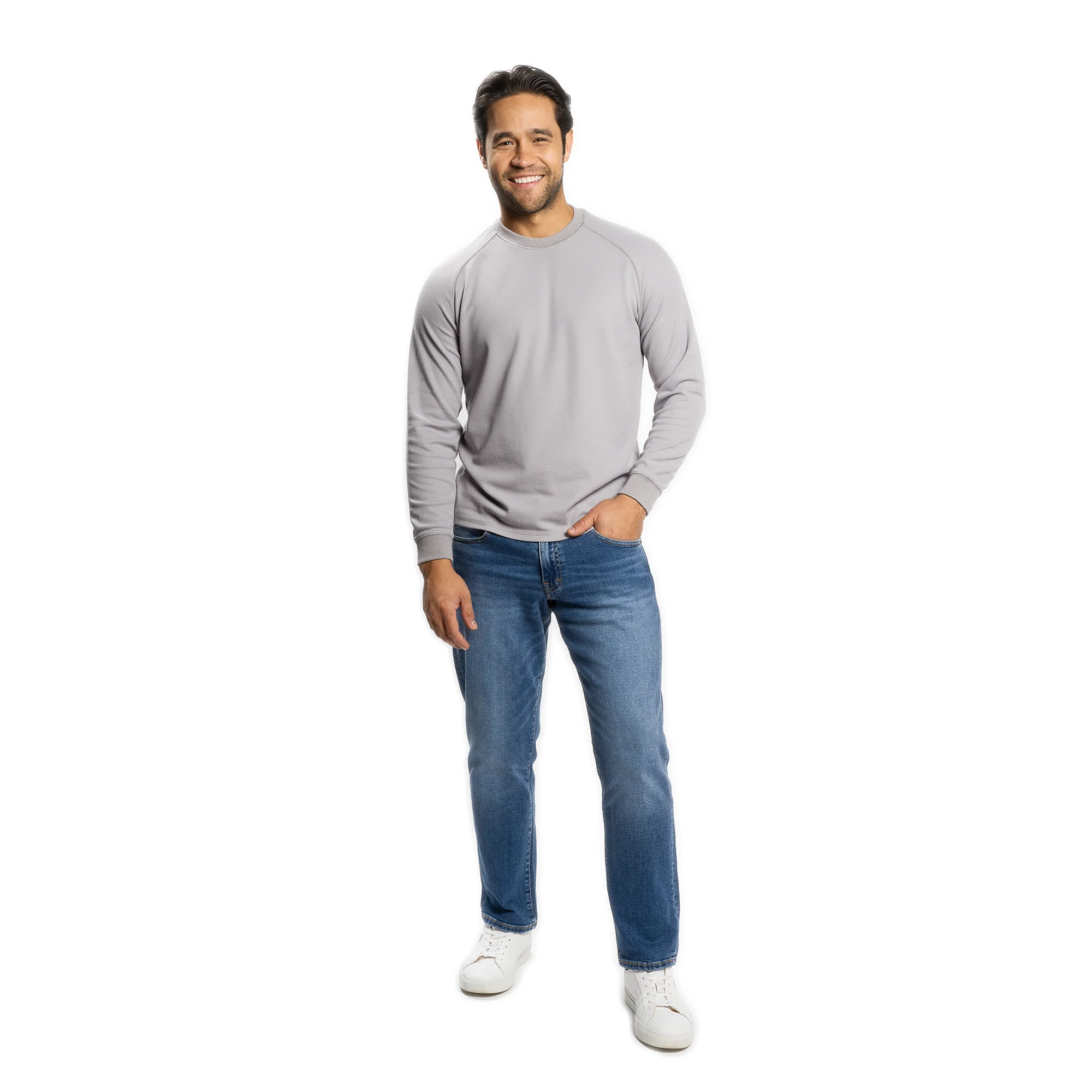 Polartec Waffle Shirts - Grey - Image 4