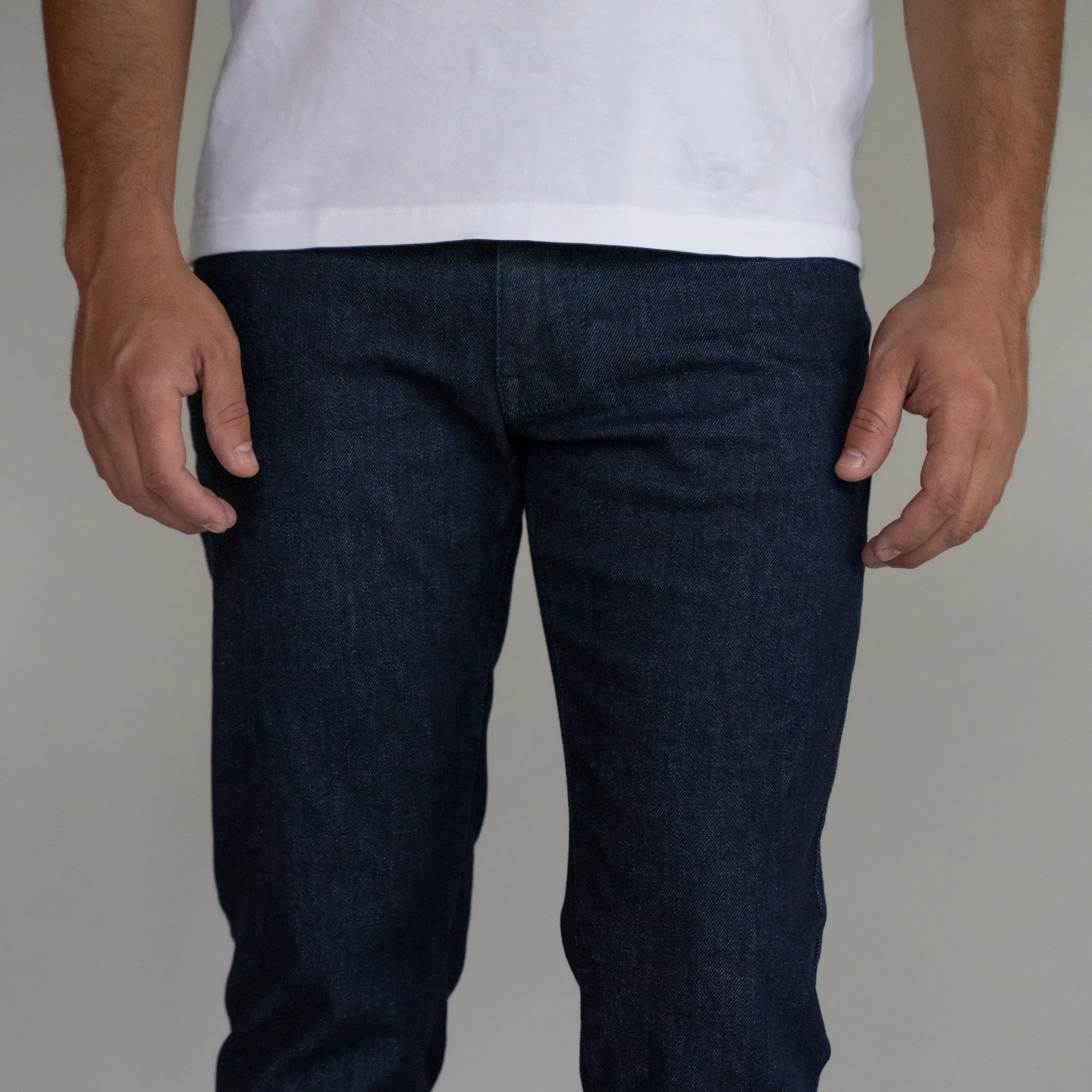 Premium Italian Denim Slim Fit - Indigo Rinse - Image 4