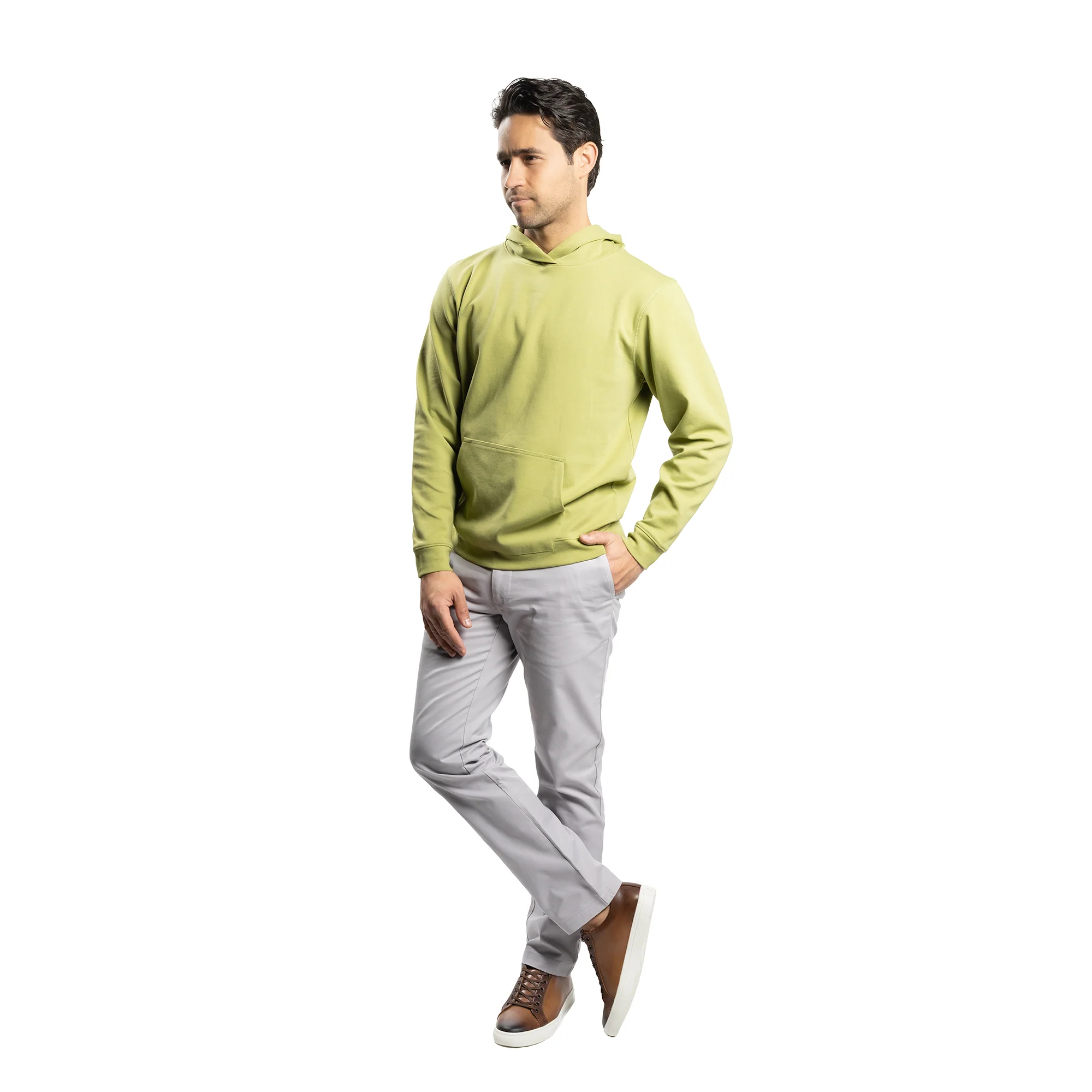 Pullover Hoodie - Moss - Image 4