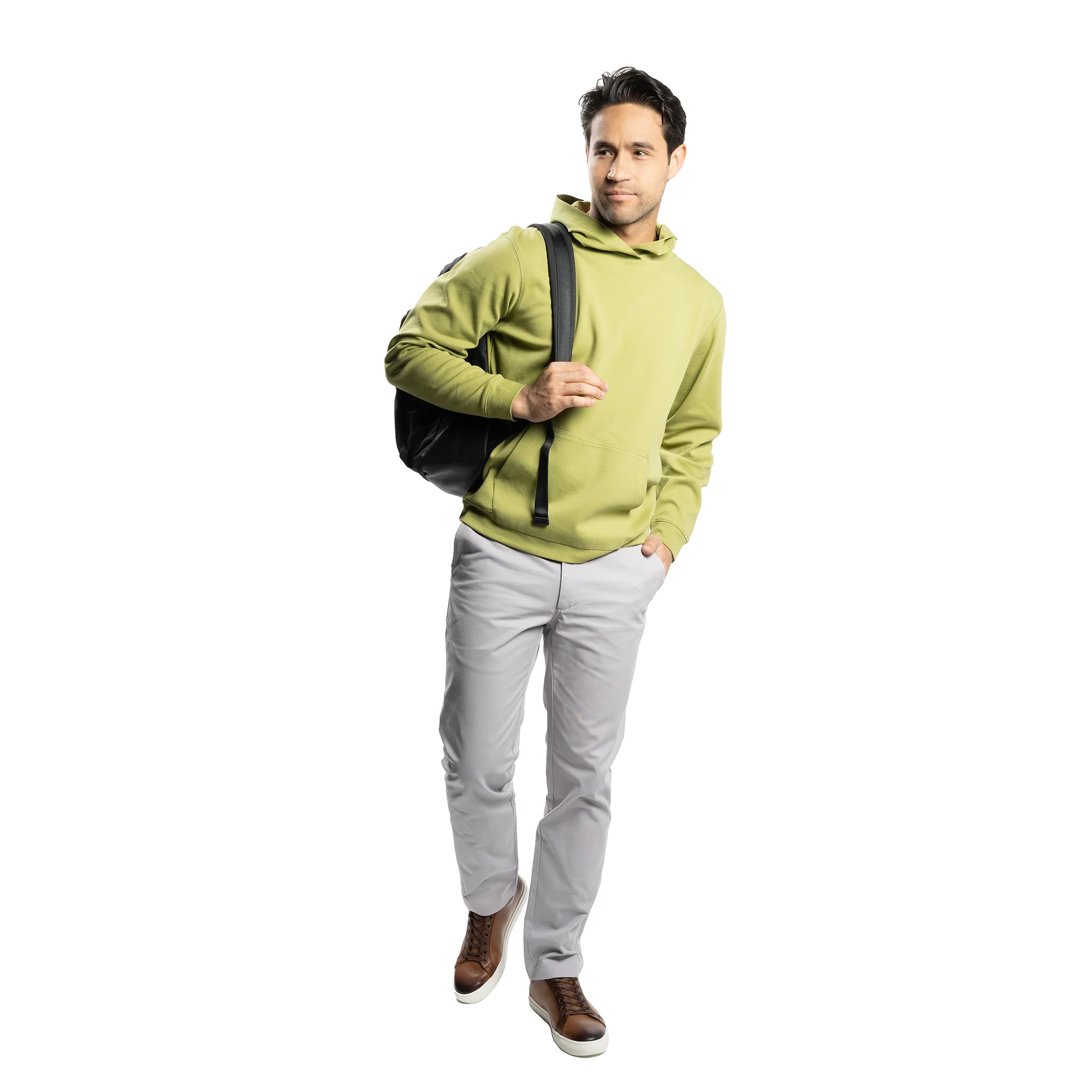 Pullover Hoodie - Moss - Image 5
