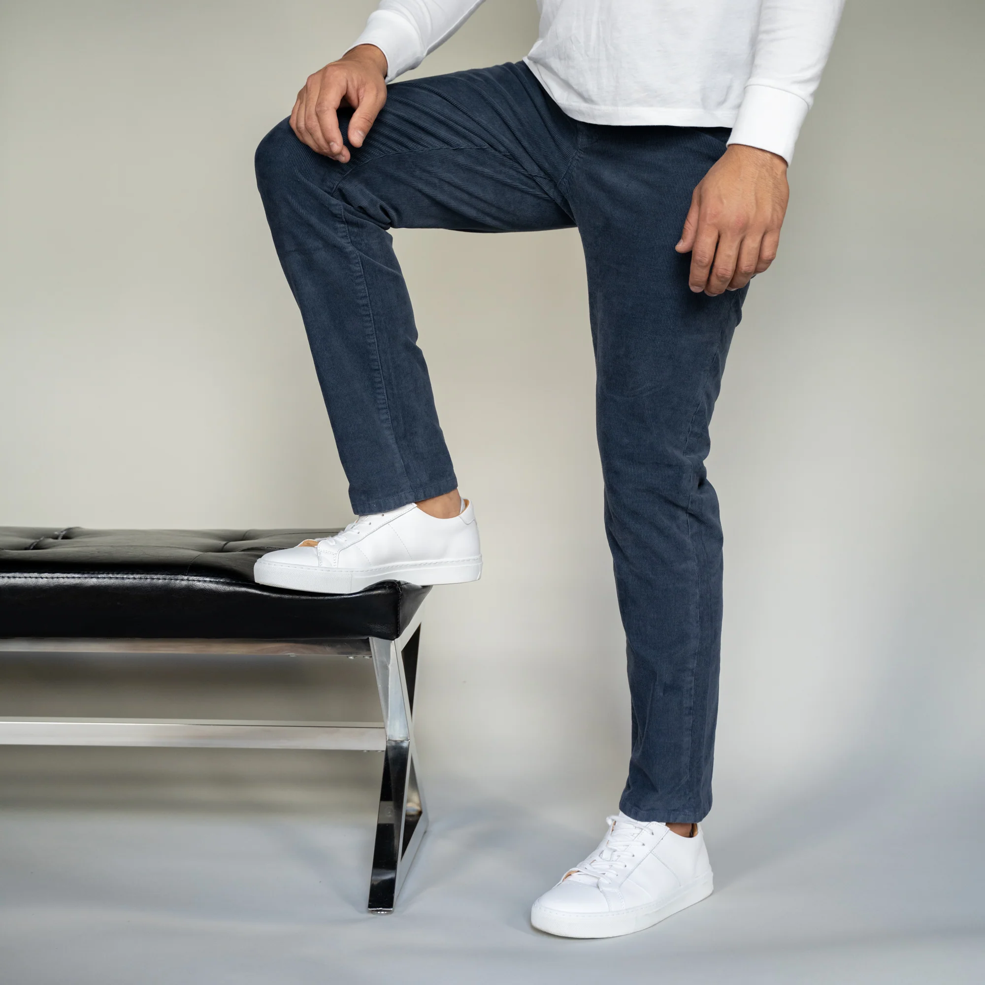 Stretch Cords - Navy - Image 3