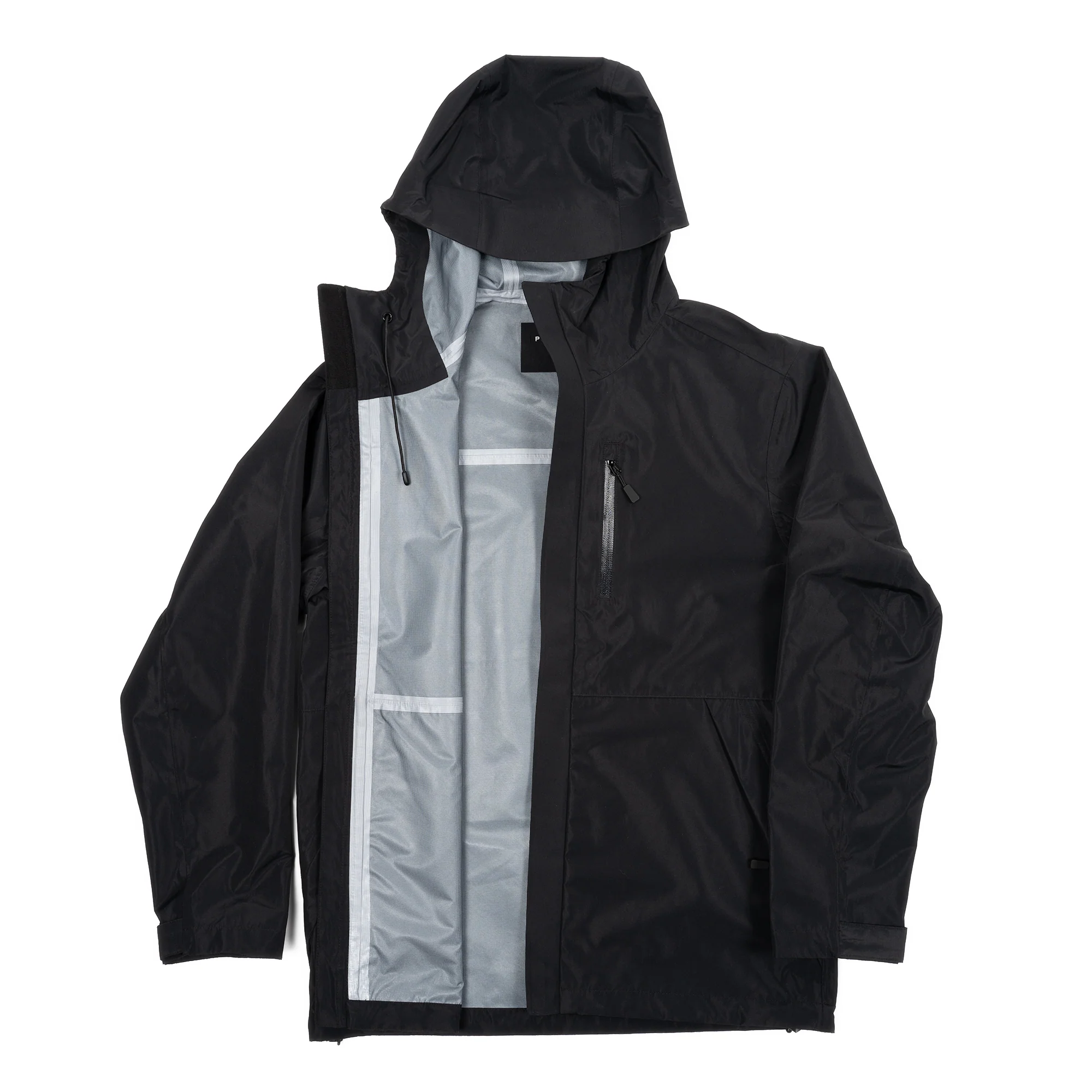 Tech Rain Jacket - Black - Image 11