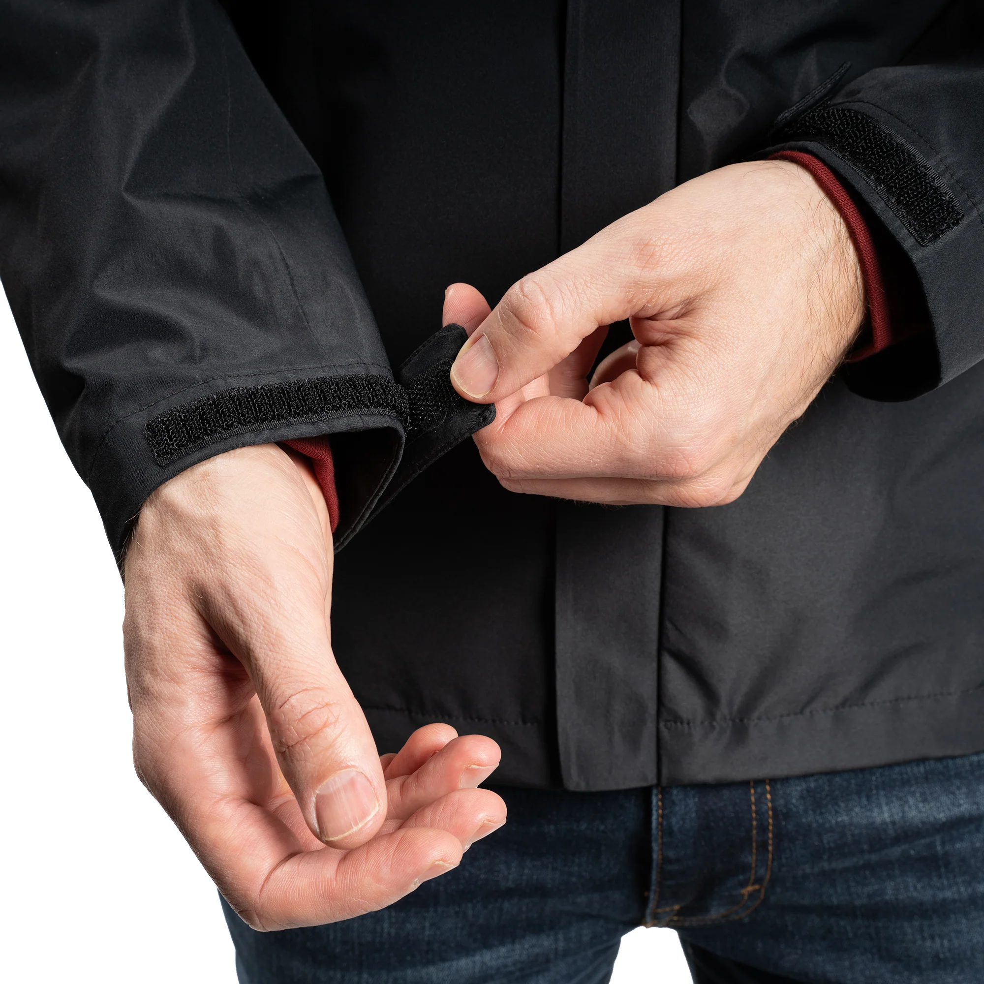 Tech Rain Jacket - Black - Image 7
