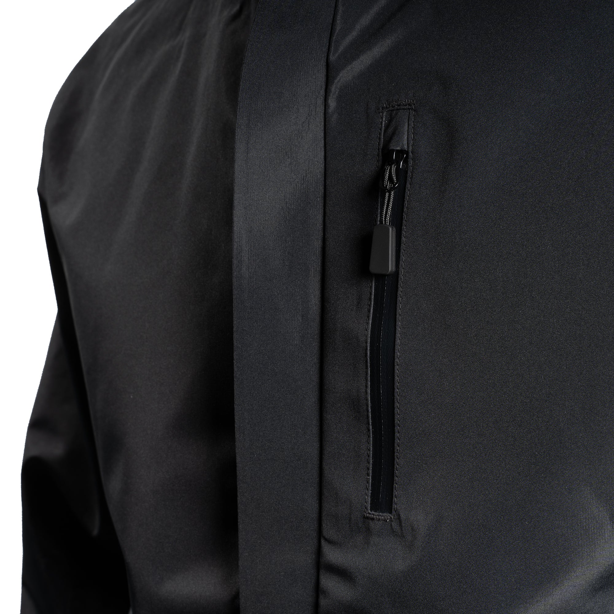 Tech Rain Jacket - Black - Image 8