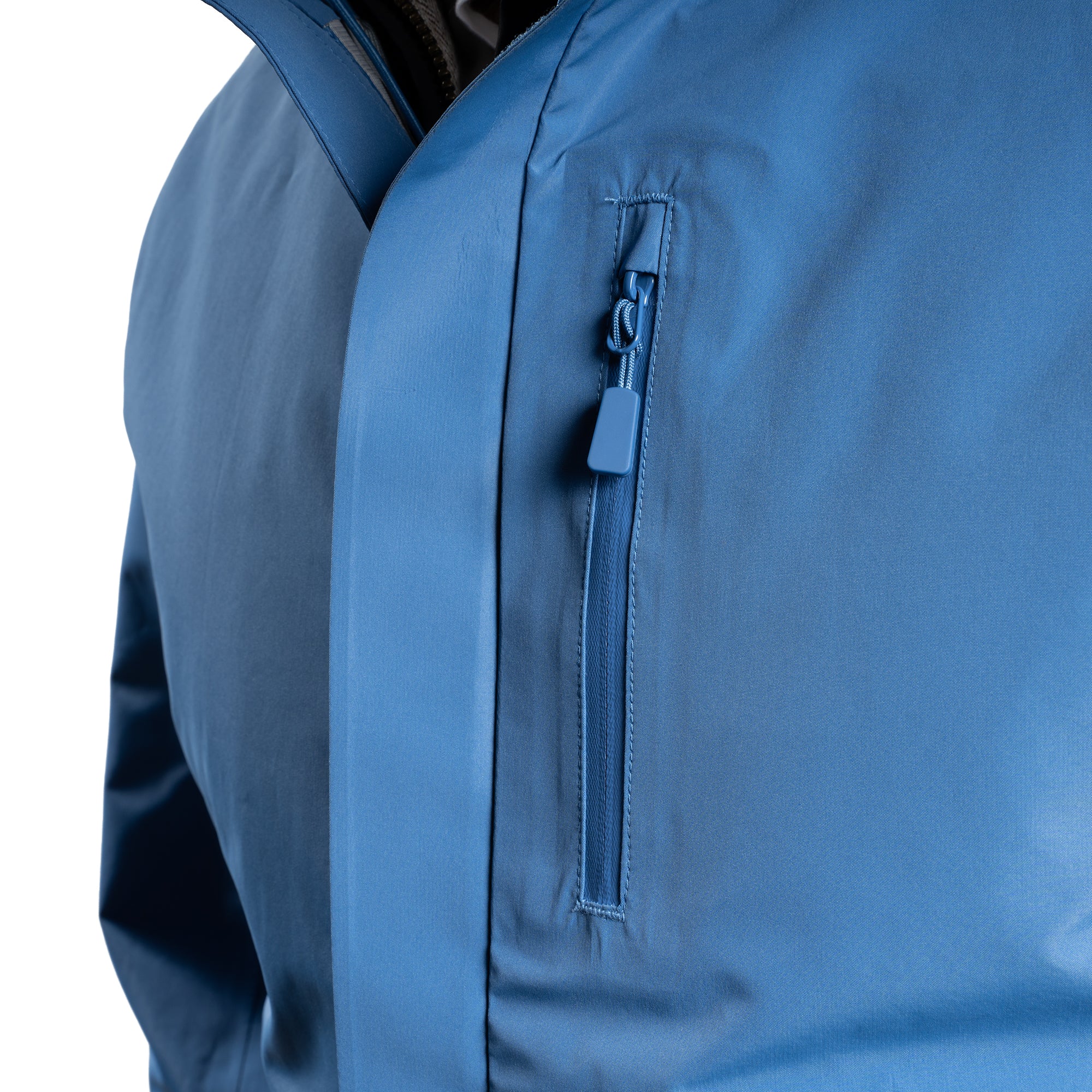 Tech Rain Jacket - Blue - Image 8
