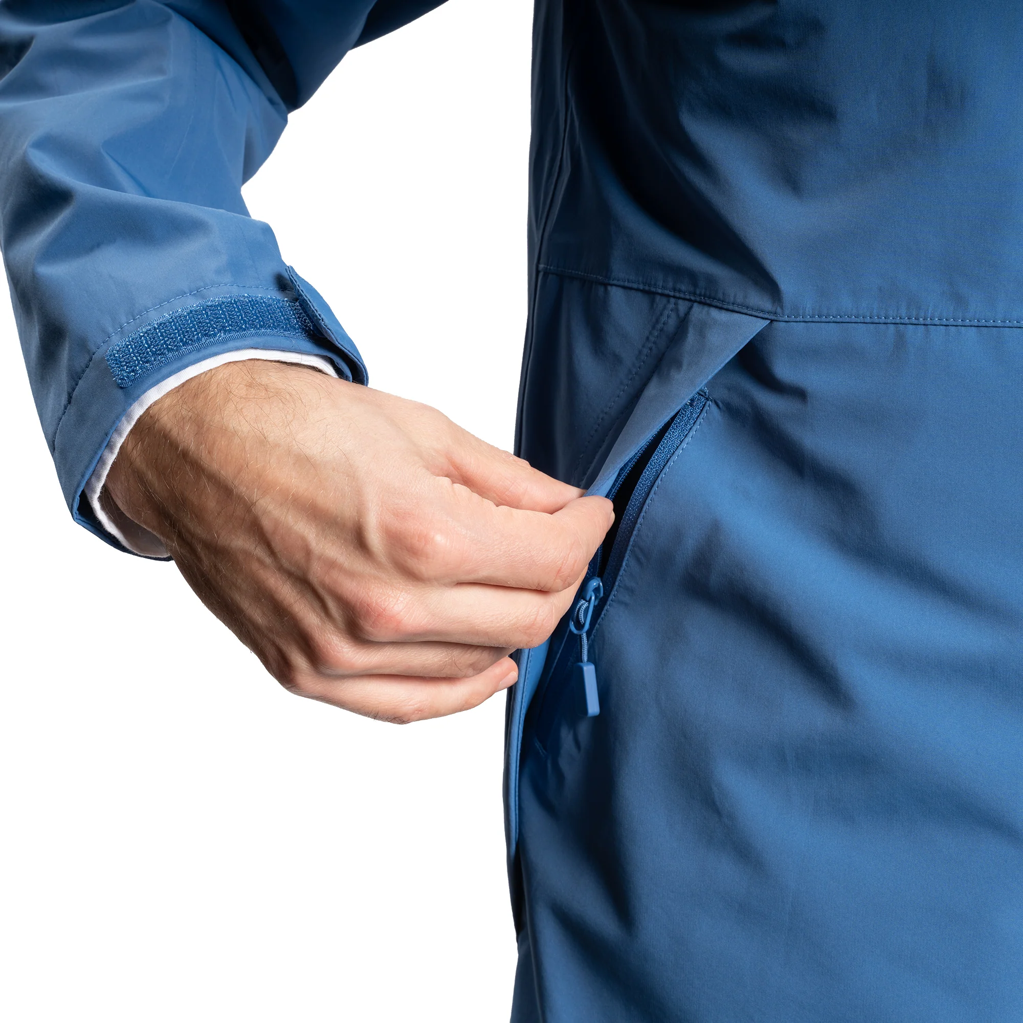 Tech Rain Jacket - Blue - Image 9