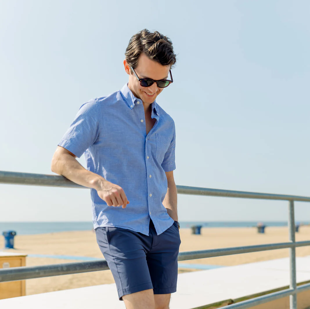 Tech Shorts - Navy - Image 3