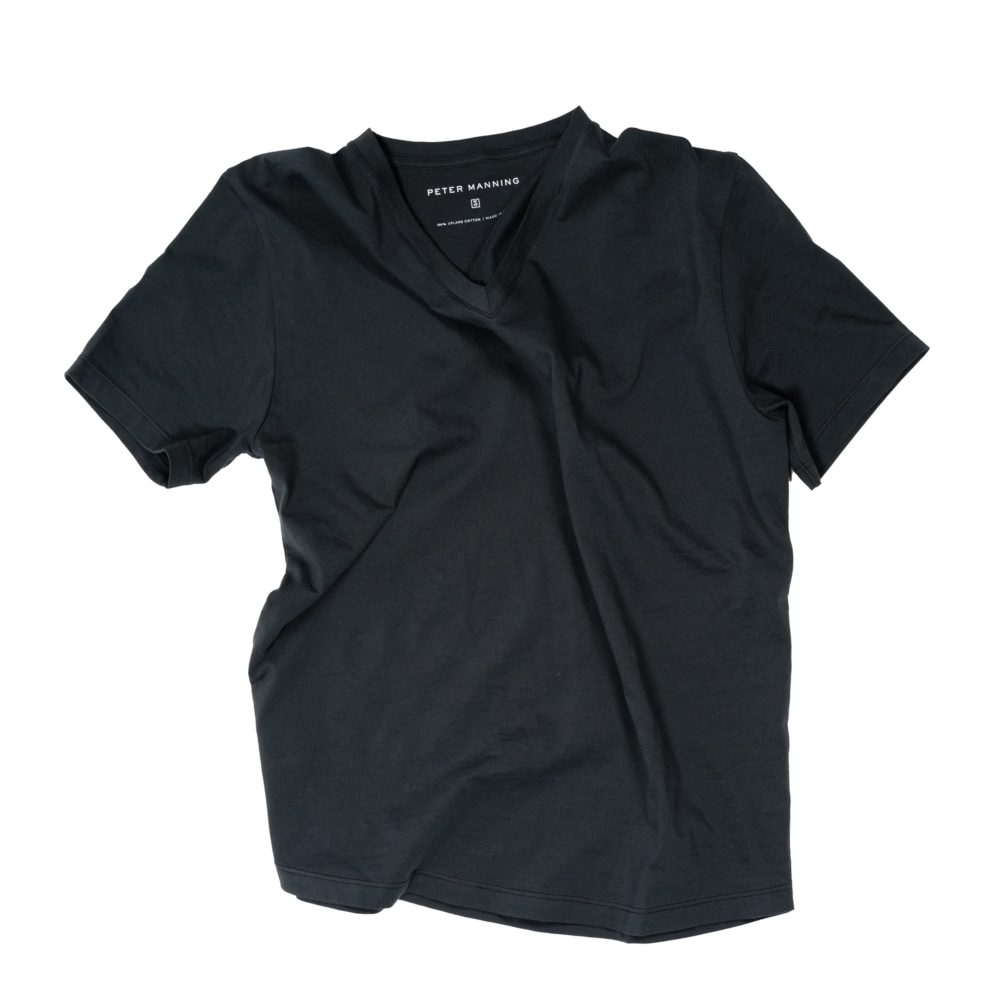 The V Neck T - Black - Image 6