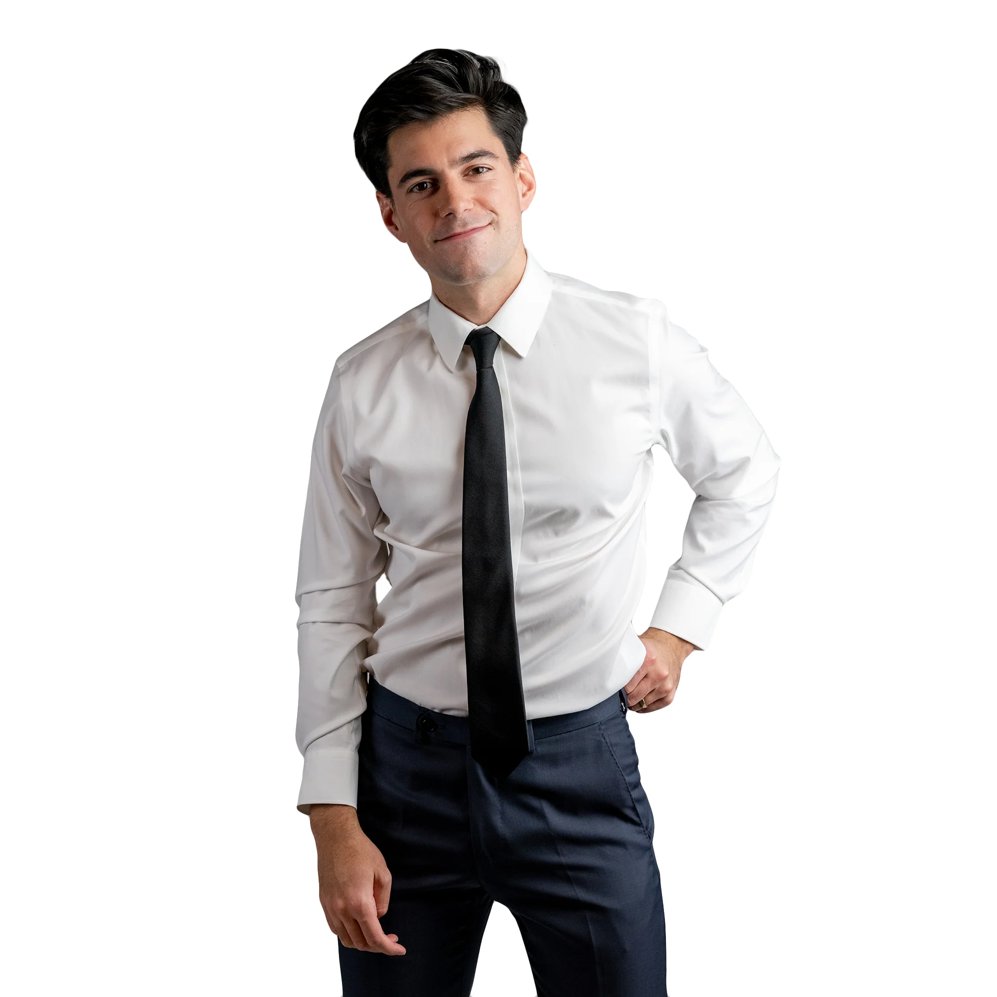 Ties - Black Solid - Image 4