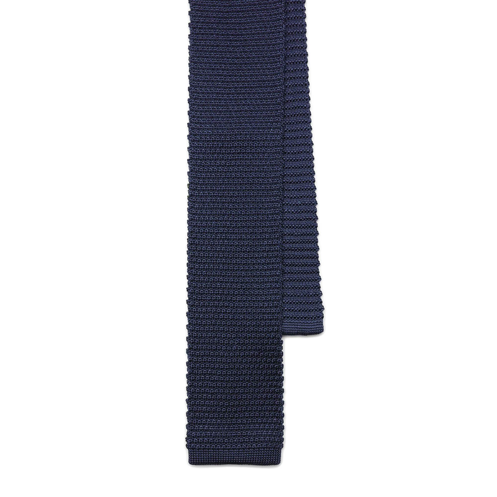 Ties - Navy Silk Knit - Image 6