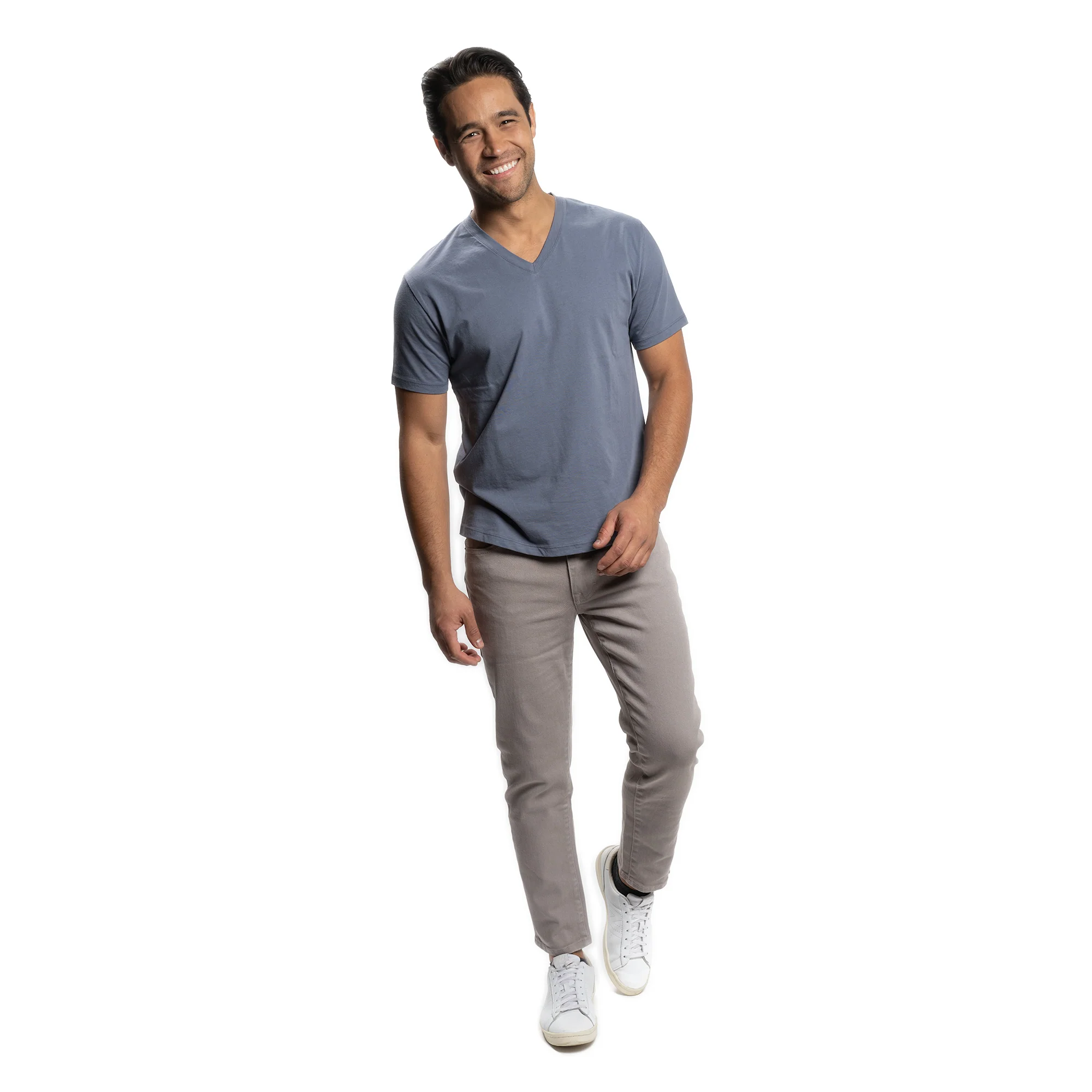 Travel Jeans Slim Fit - Light Grey - Image 3