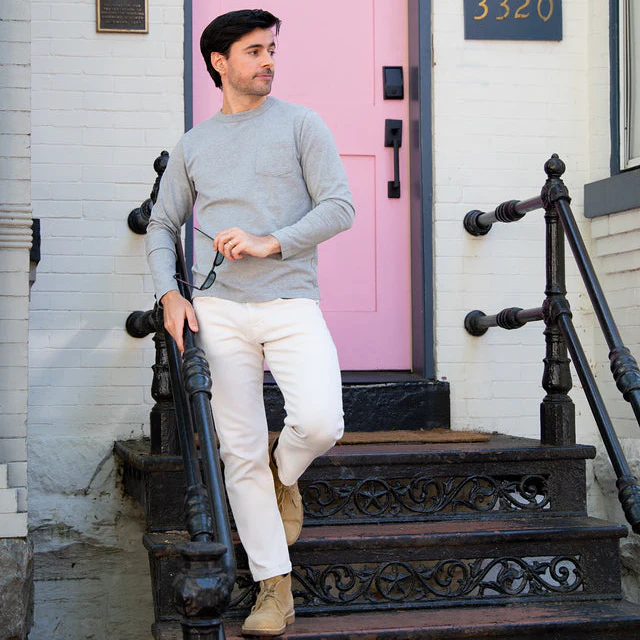 Travel Jeans Slim Fit - Stone - Image 3
