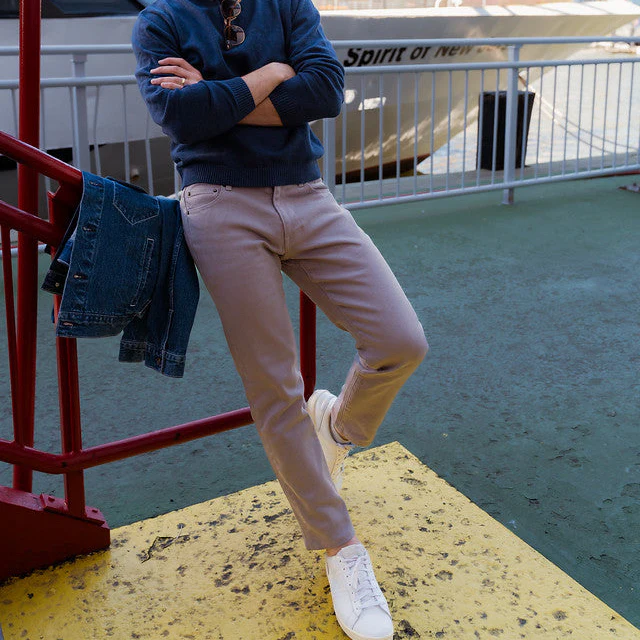 Travel Jeans Slim Fit - Light Grey - Image 4