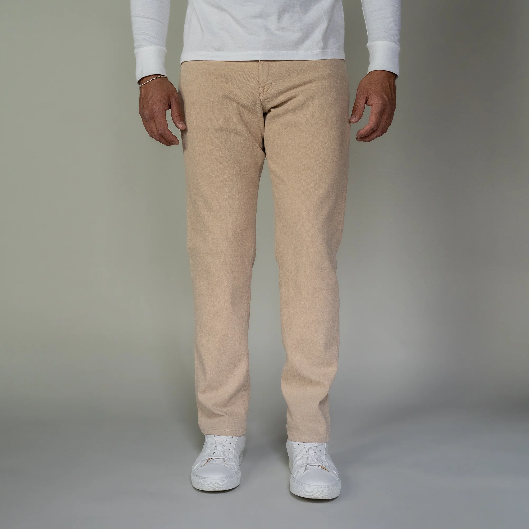 Travel Jeans Standard Fit - Tan - Image 3