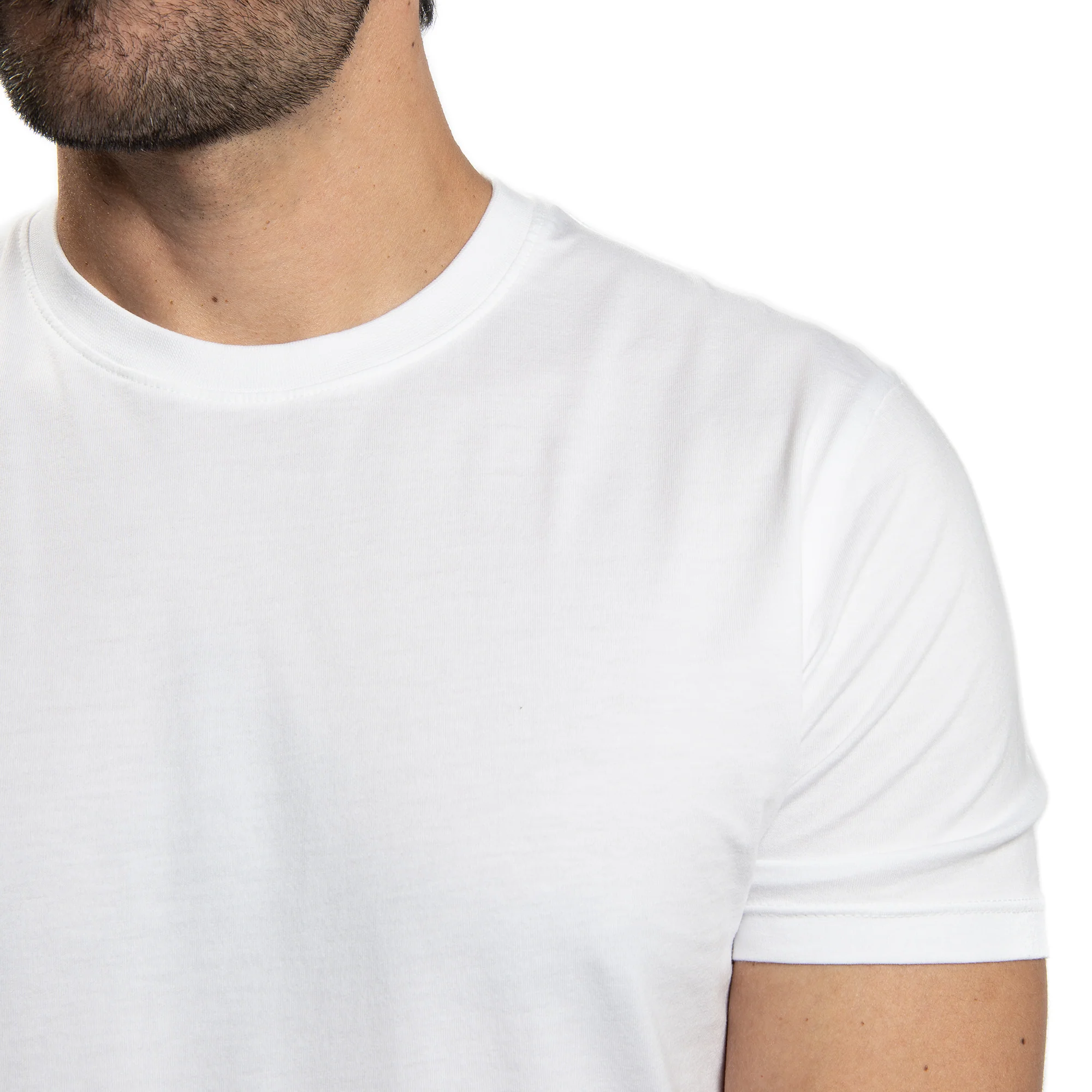 Vintage Crew T-Shirt - White - Image 3