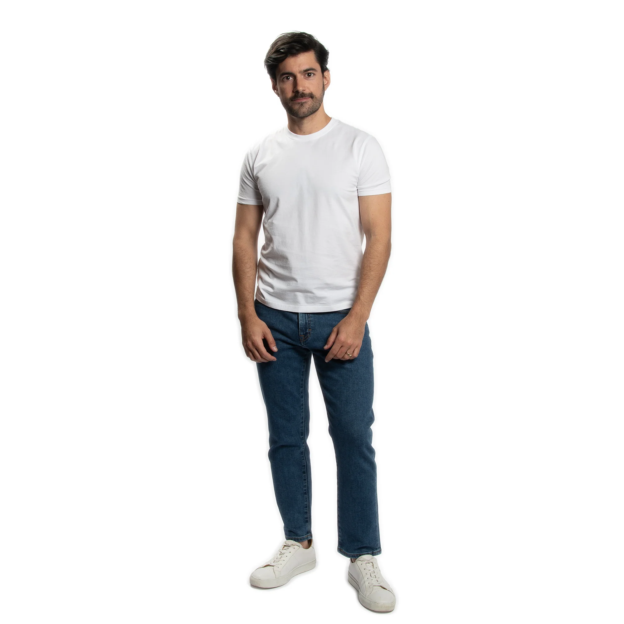 Vintage Crew T-Shirt - White - Image 4
