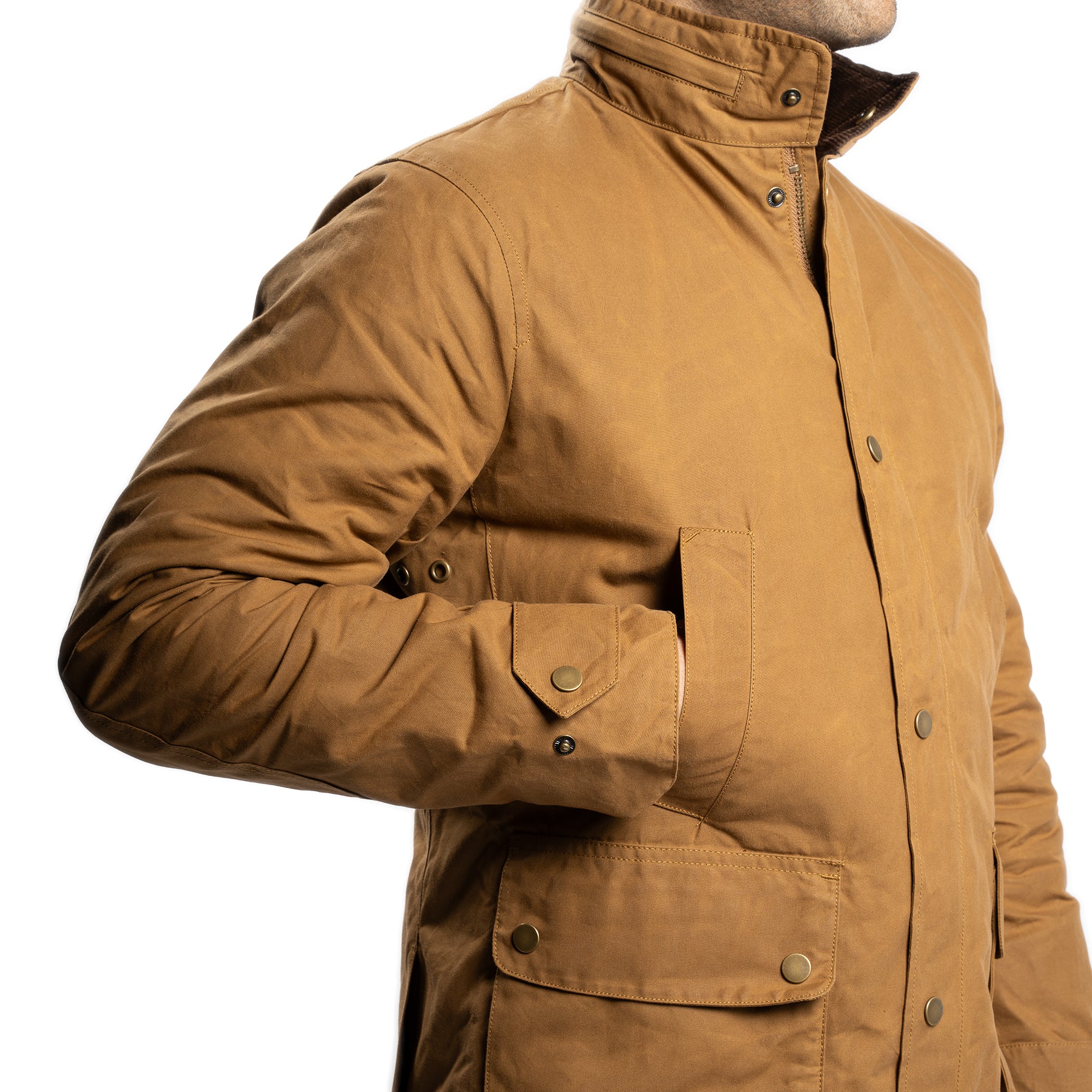 Waxed Jacket - Tobacco - Image 9
