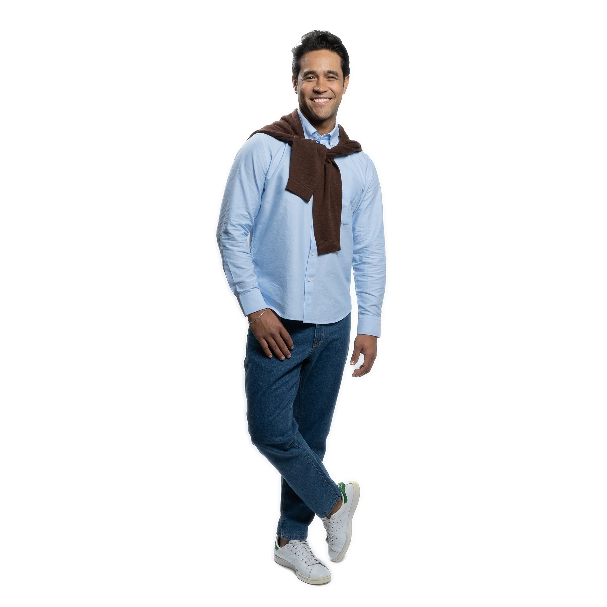 Weekend Oxford Standard Fit - Blue - Image 6