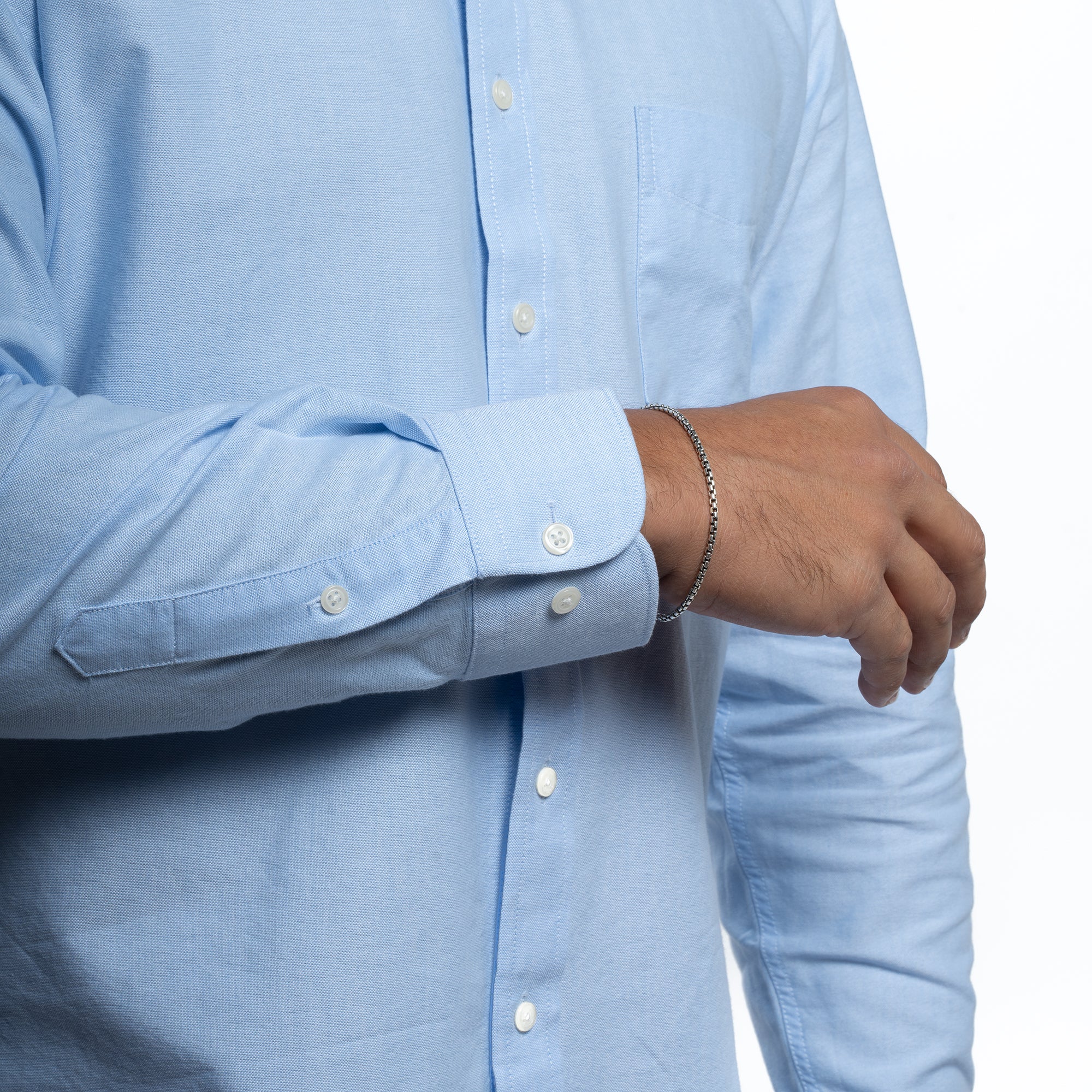 Weekend Oxford Standard Fit - Blue - Image 4