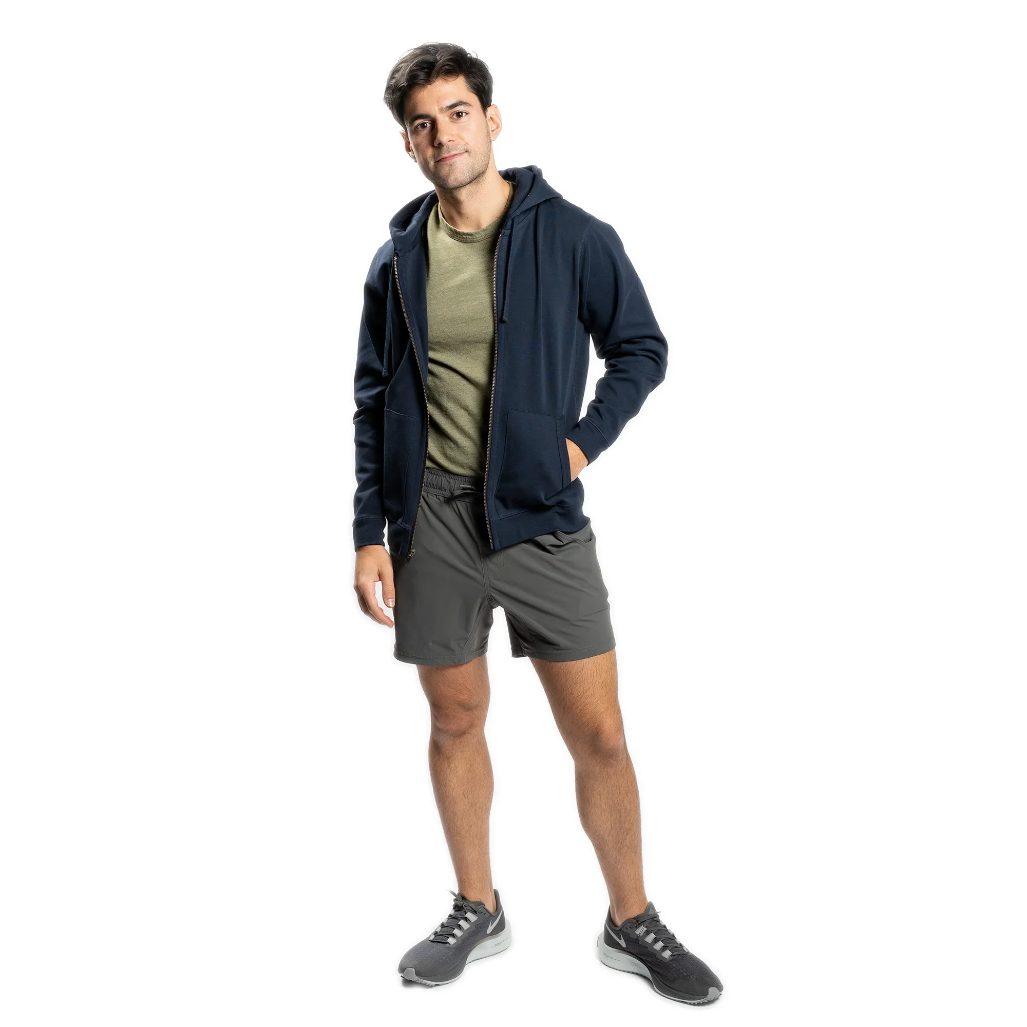 Workout Shorts - Dark Grey - Image 6